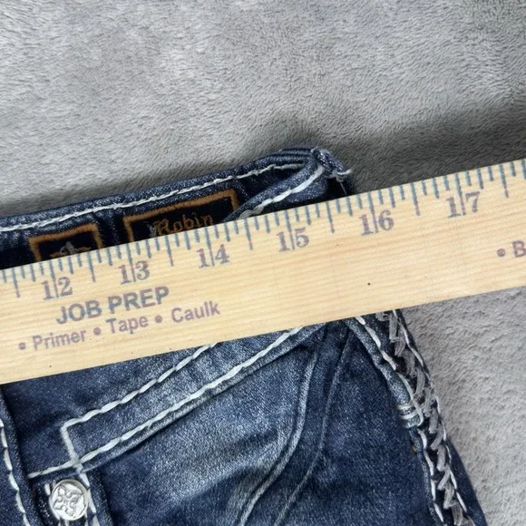 Rock Revival Jeans Mens 30 (Fits 31x29) Robin Straight Dark - Picture 12 of 16